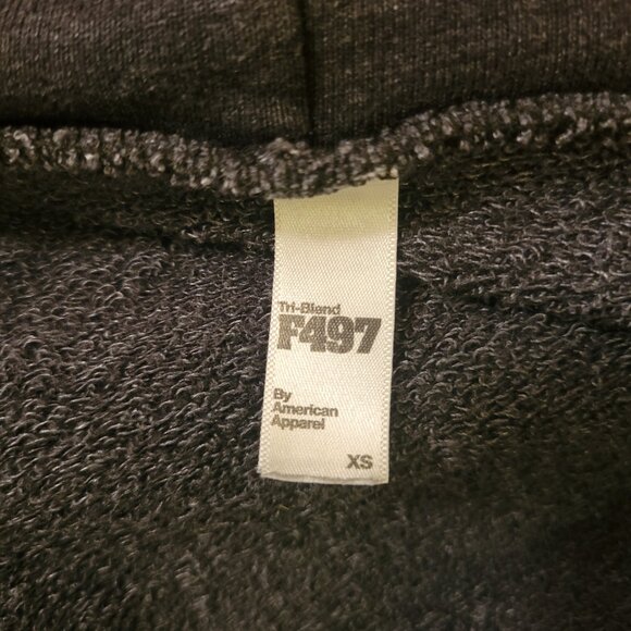 American Apparel F497 Women's Zip-Up Hoodie - Picture 9 of 10